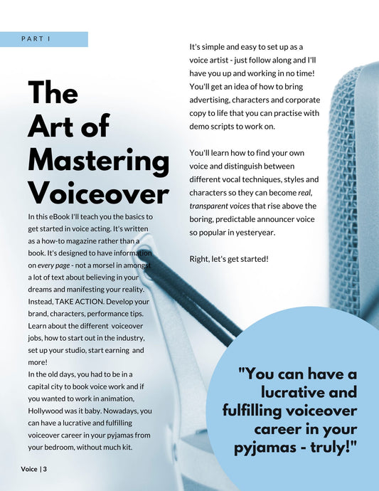 Make Money in Voice Over